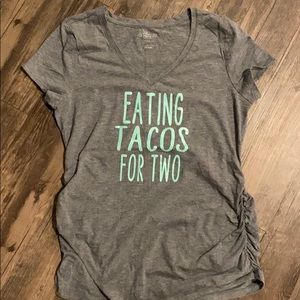 L maternity graphic tee